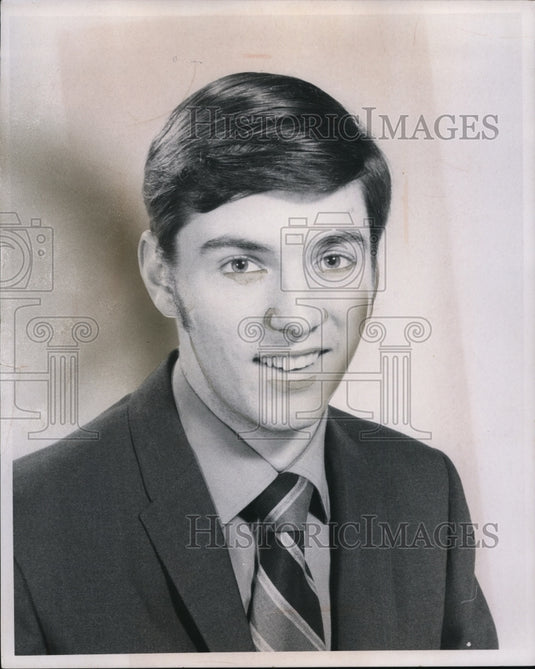 1970 Press Photo Tom Terrante-Warrensville Dream Team basketball player- Historic Images