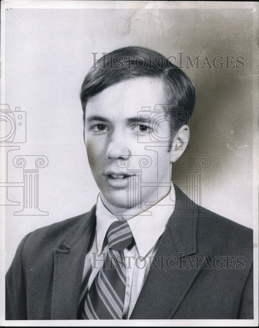 1970 Press Photo Kevin Gladstone, St Ignatius Basketball Final Dream Team- Historic Images