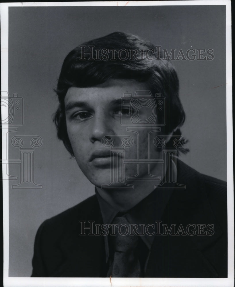 1974 Press Photo Bob Lapka-Byzantine High basketball player - cvb44140- Historic Images