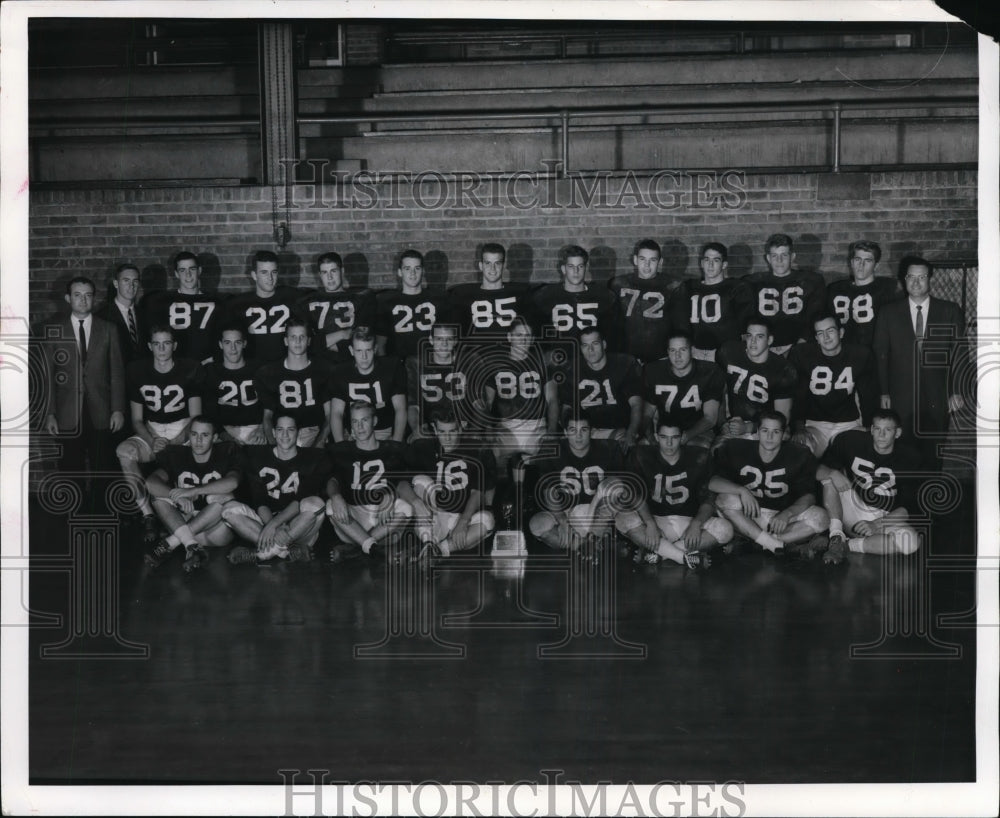1969 Press Photo University School Football Team - cvb44371- Historic Images