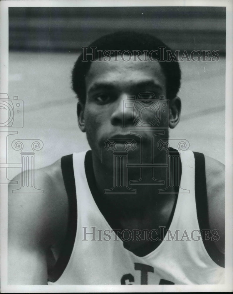 1972 Press Photo Jim Abrams, East Tech Basketball - cvb44868- Historic Images