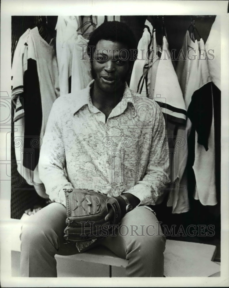 Press Photo Charlie Spikes-baseball outfileder - cvb45160- Historic Images