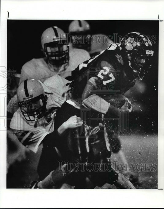 1989 Press Photo Orange running back Morrey Norris - cvb45301- Historic Images