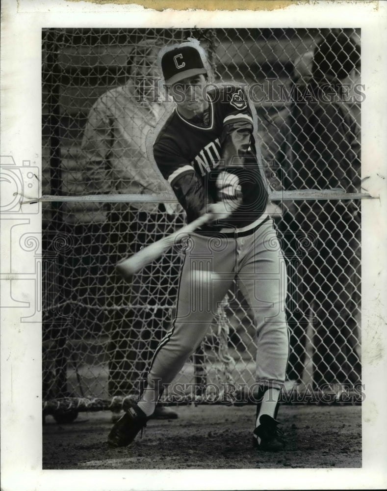 1983 Press Photo Alan Bannister baseball player - cvb45337- Historic Images