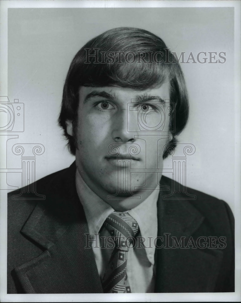 1975 Press Photo Bob Petrus, St. Ignatius 5-11 195 pound senior fullback- Historic Images