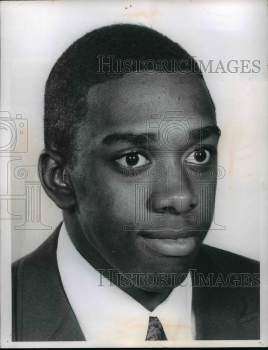 1968 Press Photo John Pighee, JFK Scholastic Football - cvb45434- Historic Images