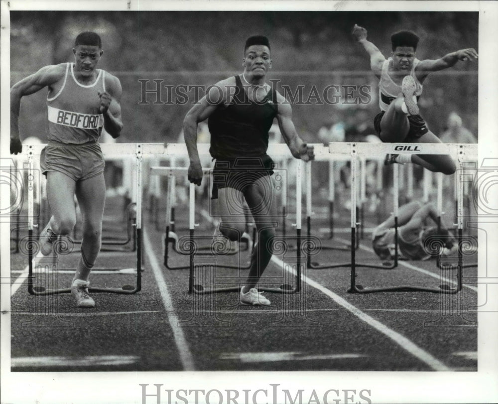 1989 Press Photo State District Track and Heights High - cvb45544- Historic Images