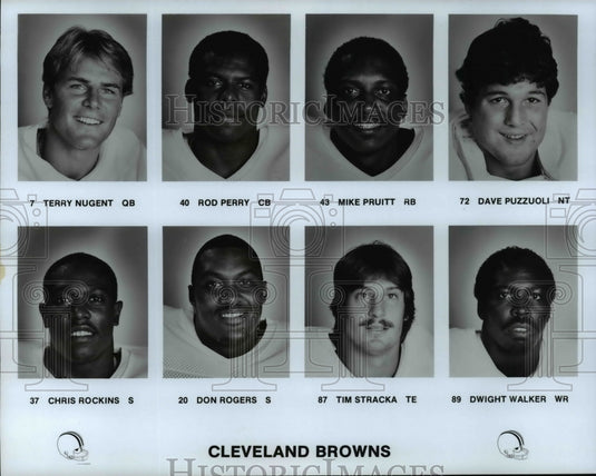 Press Photo The Cleveland Browns - cvb45607- Historic Images
