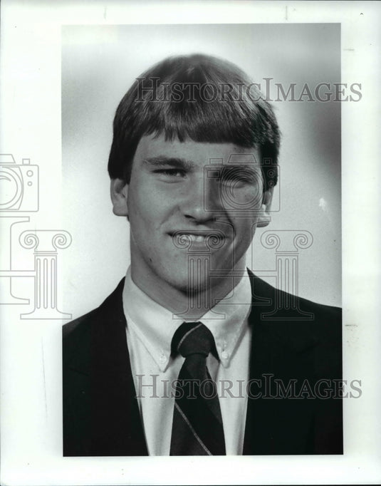 1988 Press Photo John Koz (Lakewood Football) - cvb46123- Historic Images