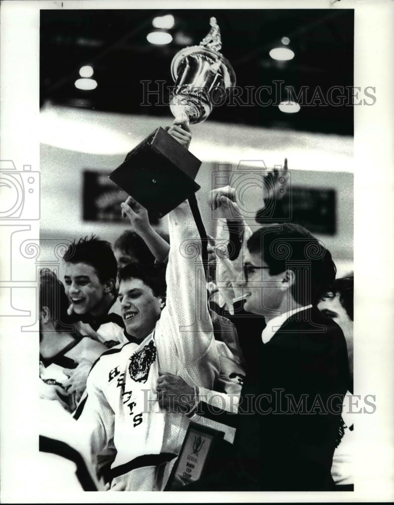 1985 Press Photo Baron Cup Hockey - cvb46607- Historic Images