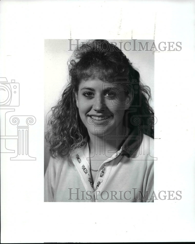 1988 Press Photo Softball player of the week Cindy Leak - cvb48181- Historic Images