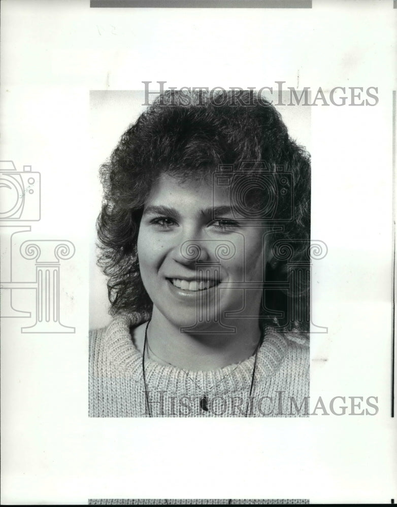 1988 Press Photo Julie Koprowski of Normandy High - cvb48184- Historic Images