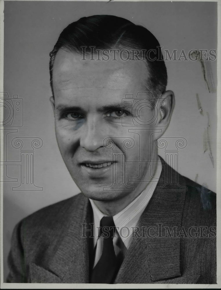 1948 Press Photo Bob Giel-general manager Spartanburg baseball team - cvb48316- Historic Images