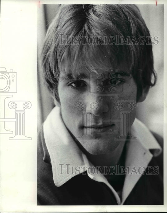 1981 Press Photo Mentor's Scott Ockington - 167lbs. - cvb48415- Historic Images