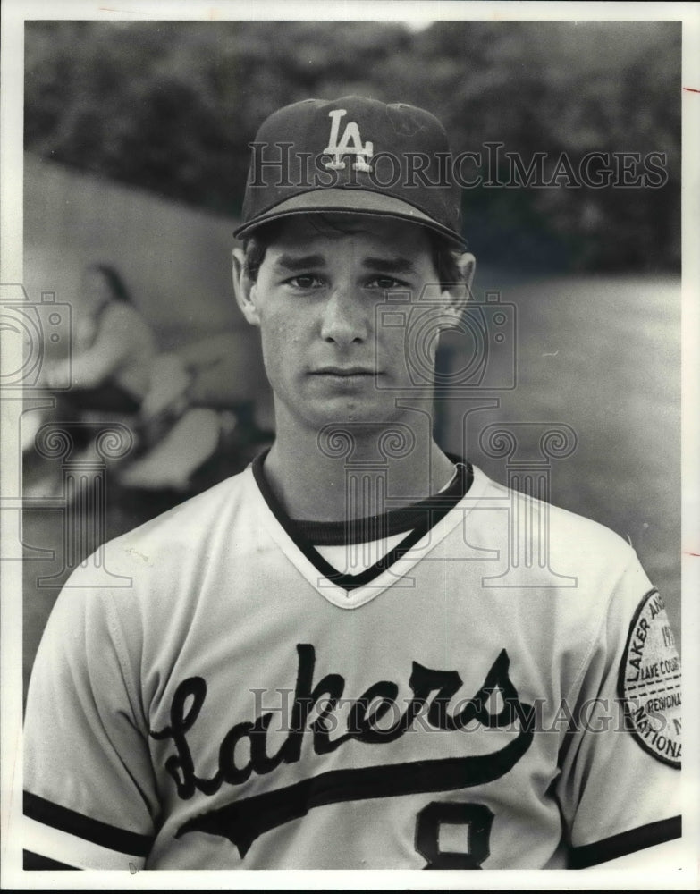 Press Photo Dave King, Laker Anchor Club Baseball - cvb48526- Historic Images