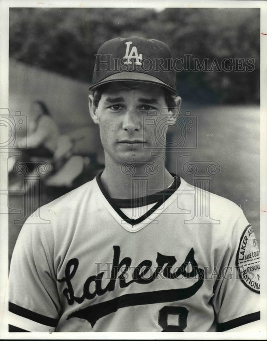 Press Photo Dave King, Laker Anchor Club Baseball - cvb48526- Historic Images