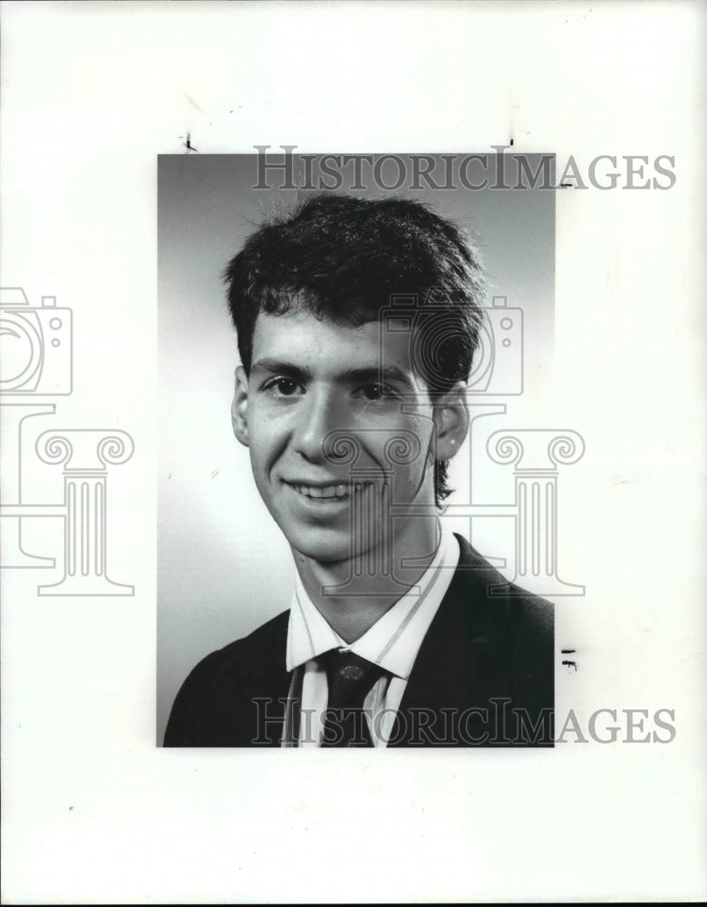 Press Photo Brian Baumann, St. Ignatius soccer player - cvb48575- Historic Images