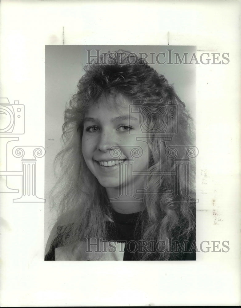 1988 Press Photo Kathy Harrison of Normandy-basketball player - cvb48707- Historic Images