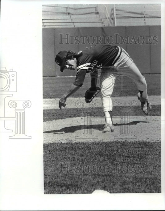 1982 Press Photo Cleveland State Toledo Baseball - cvb48775- Historic Images