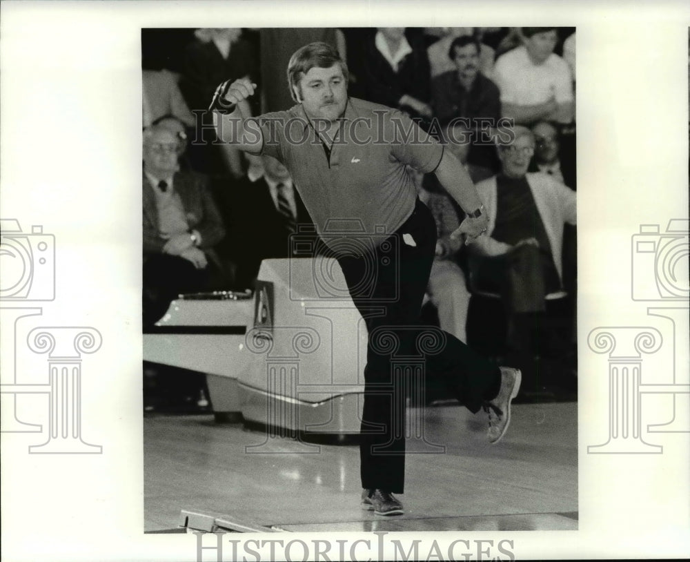 1984 Press Photo Charlie Lucy,winner $135,000 PBA True Value Open.Westdate Lanes- Historic Images