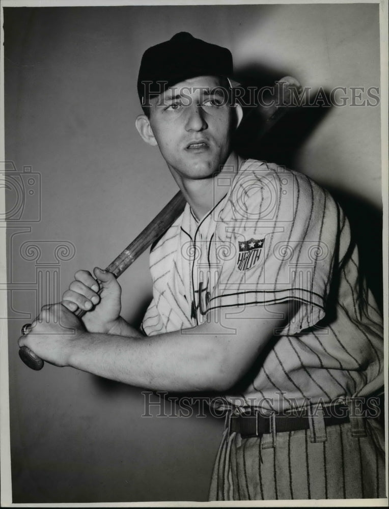 1945 Press Photo Ed Mutryon, Factory Furnitures Outfielder- Historic Images