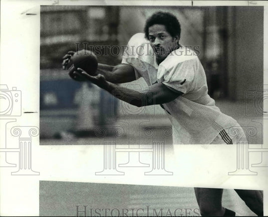 1982 Press Photo Alan Webester-wide Receiver - cvb50302- Historic Images