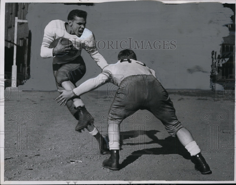 1948 Press Photo Richard Floyd-East Tech football - cvb50511- Historic Images