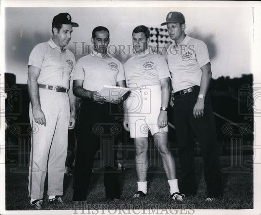 1979 Press Photo South Football coaches-Pat Mancuso, Abe Bryan, Redmond and Shay- Historic Images