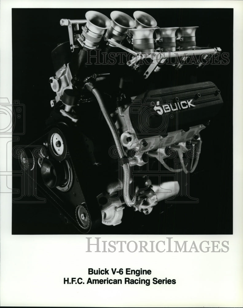 Press Photo Buick V-6 Engine HFC American Racing Series - cvb51055- Historic Images