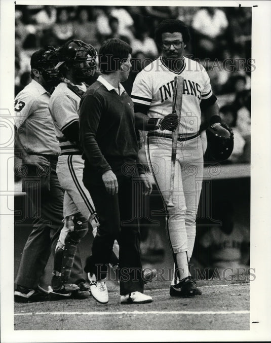 Press Photo Cleveland Indians - cvb51119- Historic Images