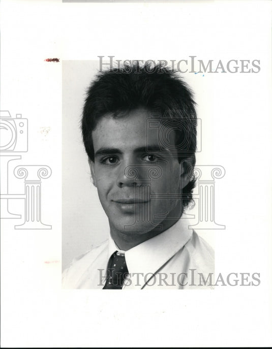 1991 Press Photo Abe Reese-Lakewood football player - cvb51549- Historic Images