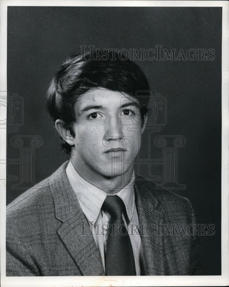 1971 Press Photo Dennis Bambach, Westlake Football Dream Team - cvb51793- Historic Images