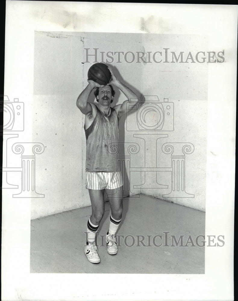 1985 Press Photo Jeff Soloman-Dyke Basketball player - cvb52253- Historic Images
