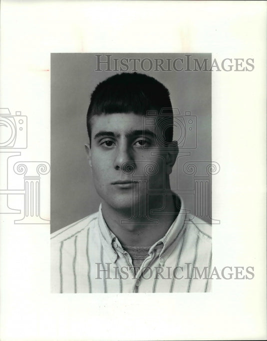 Press Photo Nick Carrosia-ND-CL player of the week, Lake Co. - cvb52259- Historic Images