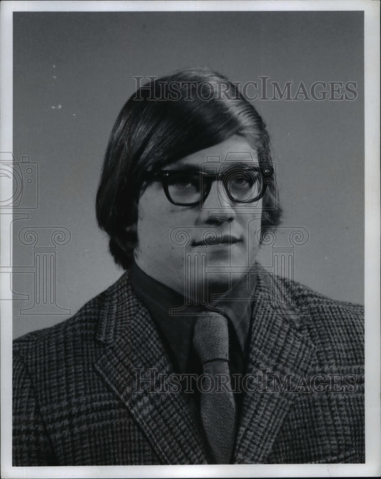 1973 Press Photo Bob Carpenter, Lutheran West High Football Dream Team- Historic Images