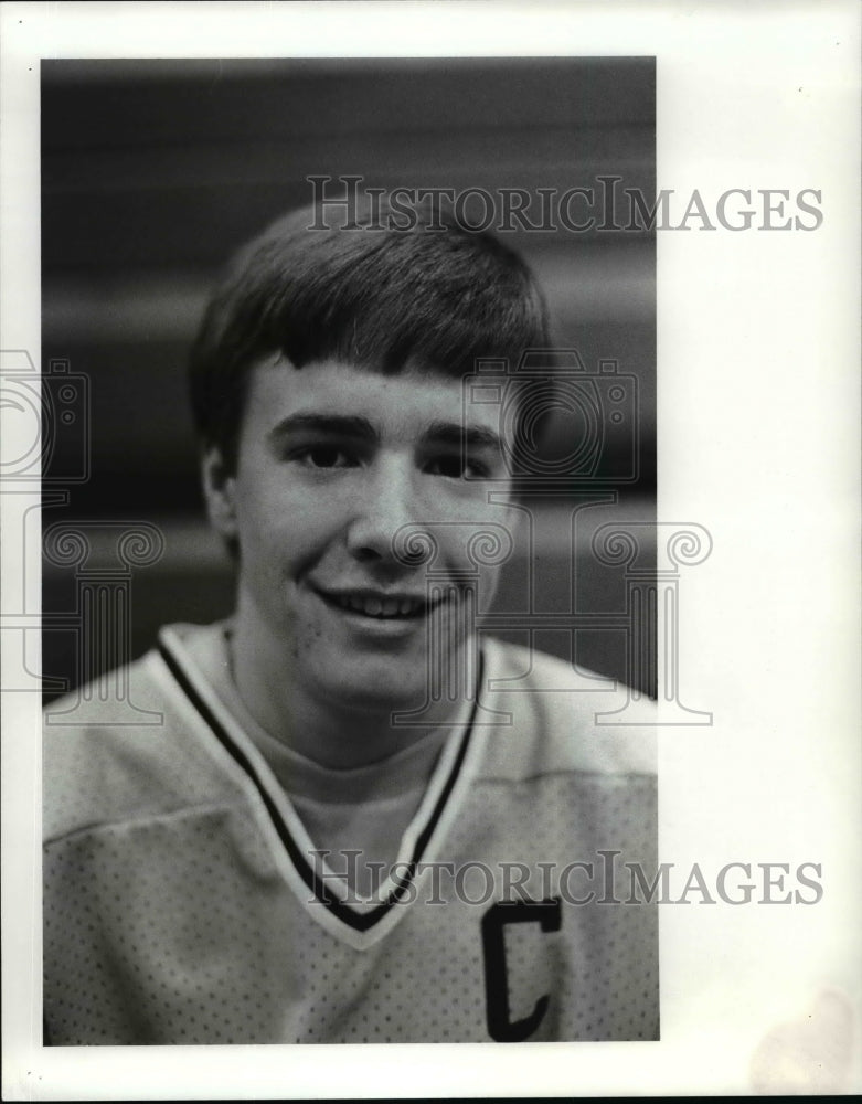 Press Photo Cleveland Heights baseball player-Andy Shriver - cvb52721- Historic Images