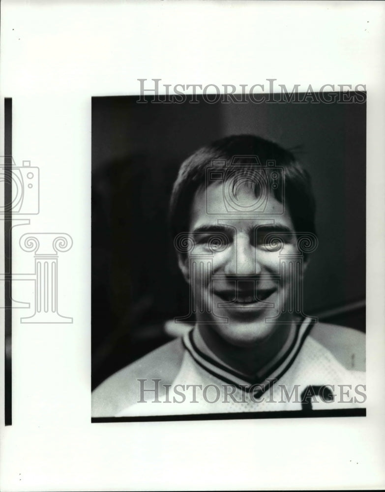 Press Photo Cleveland baseball player-Rob McClain - cvb52722- Historic Images