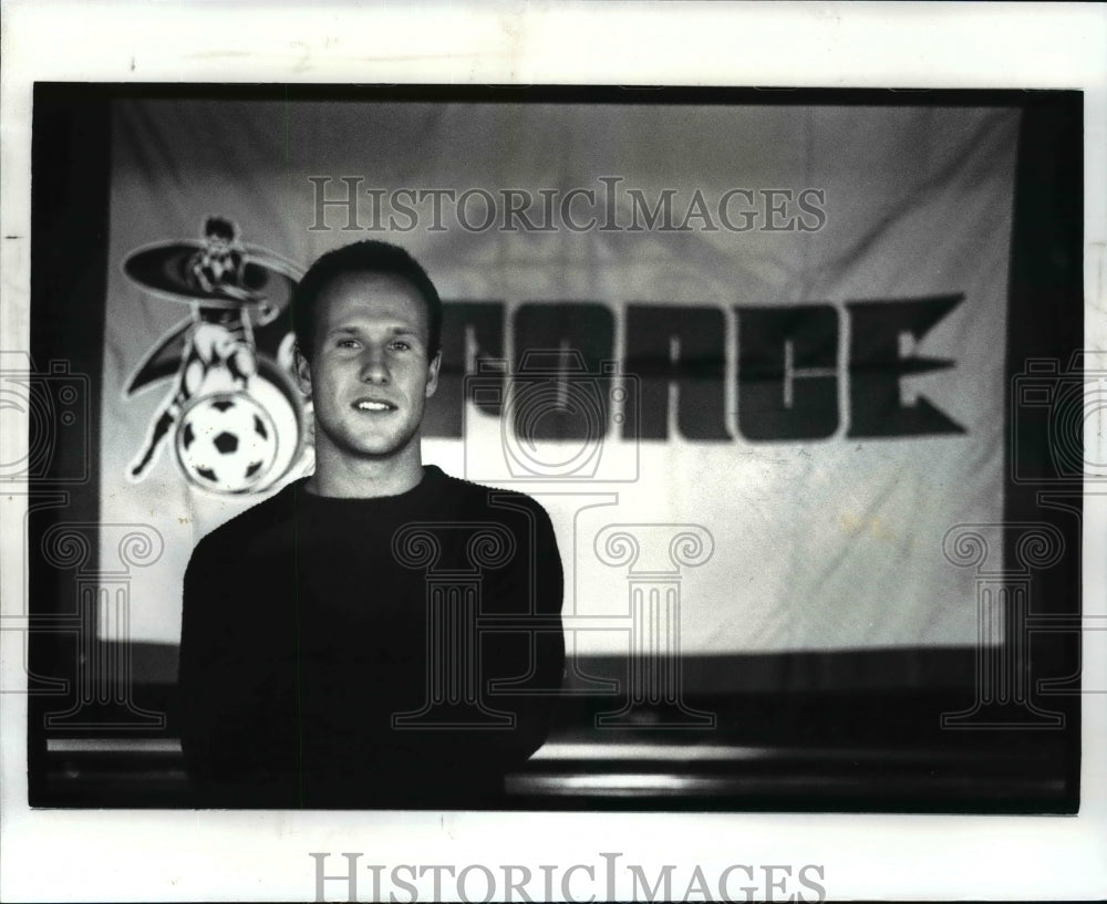 1987 Press Photo First drast pick of Force Brian Bliss - cvb53176- Historic Images