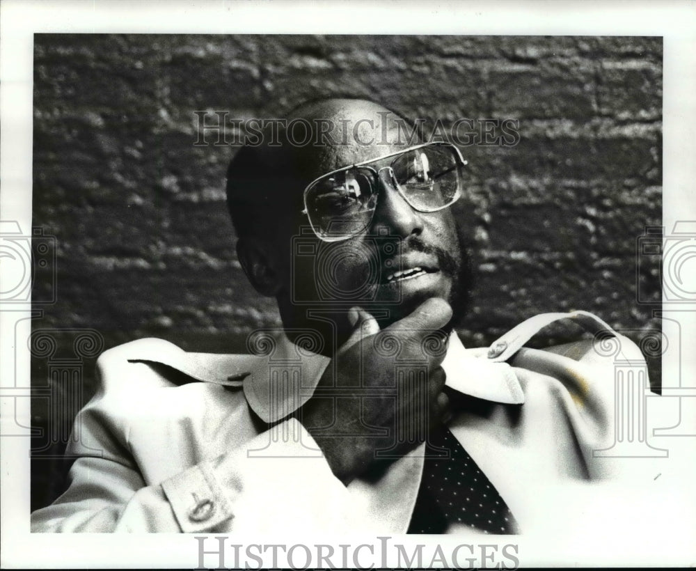 1985 Press Photo Paul L. Williams, 50 Year Old Sprinter - cvb53274