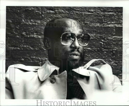 1985 Press Photo Paul L. Williams, 50 year old Sprinter - cvb53278- Historic Images