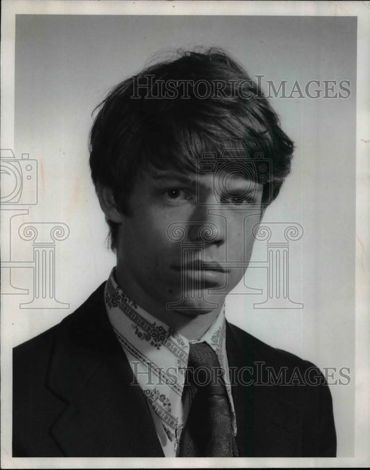 1971 Press Photo Pete Eshelman, Western Reserve Academy Dream Team - cvb53433- Historic Images
