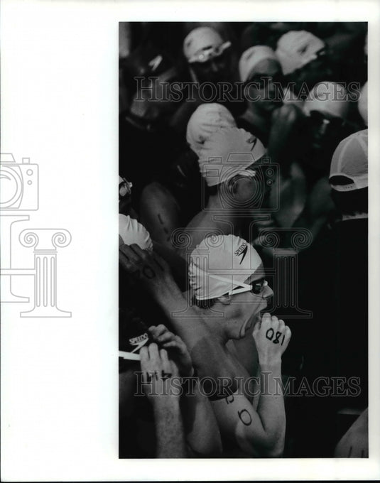 1990 Press Photo National City Corp. Triathlon - cvb53740- Historic Images