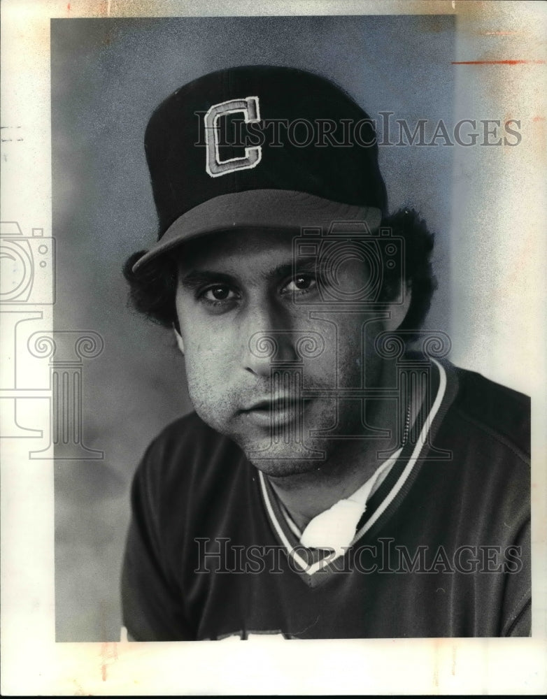 1981 Press Photo Ron Hassey, Cleveland Indians - cvb53815- Historic Images