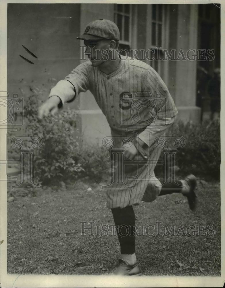 1926 Press Photo Shaw High baseball Team member-Whale P.- Historic Images