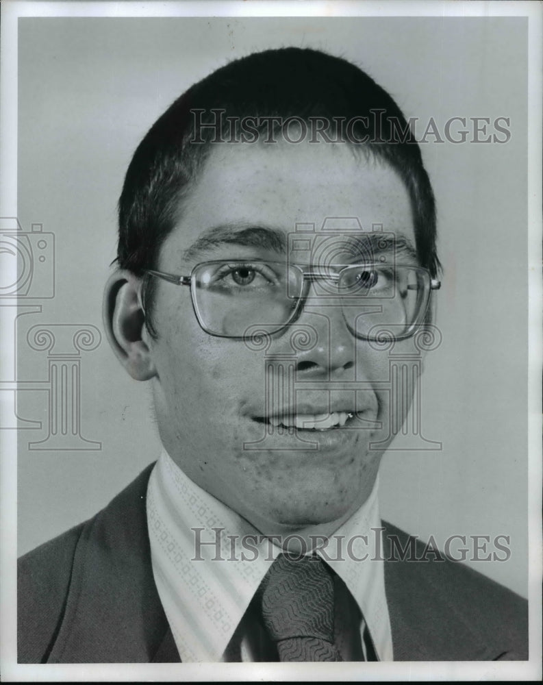 1973 Press Photo Ron Halas-John Marshall High football - cvb54337