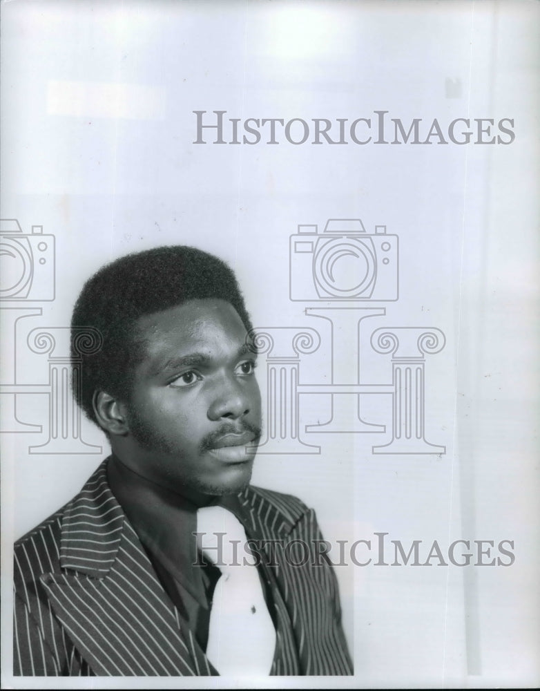 1977 Press Photo Bobby Copeland, John F. Kennedy Dream Team Football - cvb54464- Historic Images