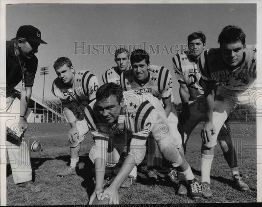 1969 Press Photo Euclid High Good Guys - cvb54613- Historic Images