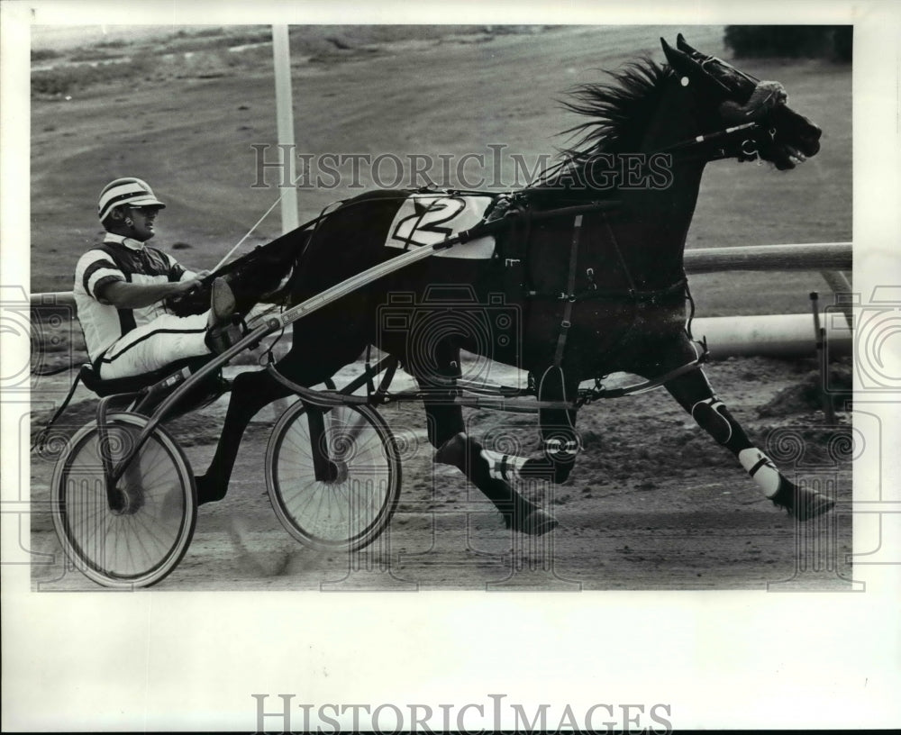 1986 Press Photo Don O&#39;Dwyer Northfield drives - cvb55043- Historic Images