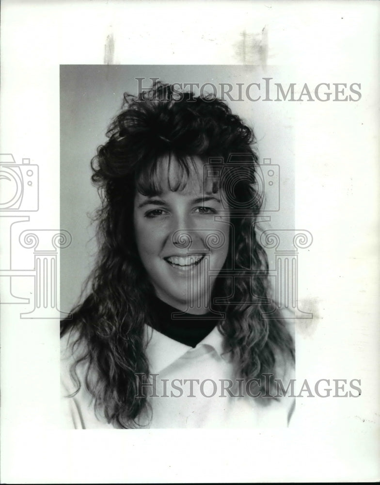 1989 Press Photo Laura Lindak of Parma, basketball player - cvb55858- Historic Images