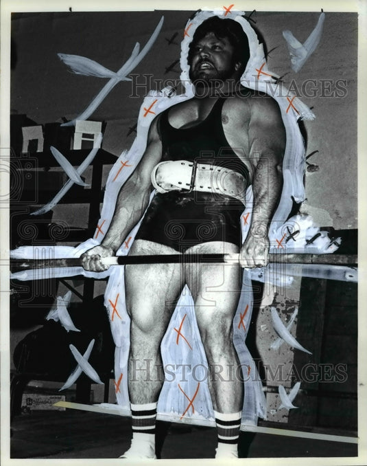 Press Photo Weightlifting - cvb55915- Historic Images